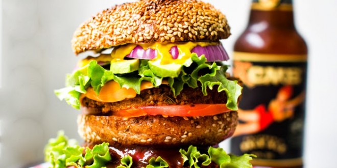 Burger vegan de Kathy Patalsky