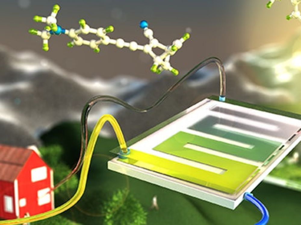 Un stockage liquide pour le solaire