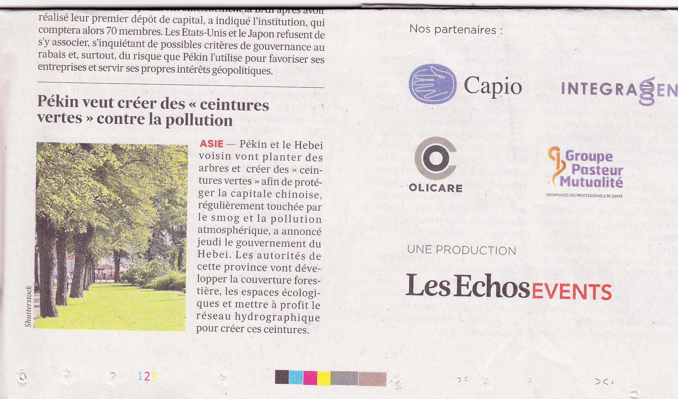 Pekin veut créer des ceintures vertes contre la pollution