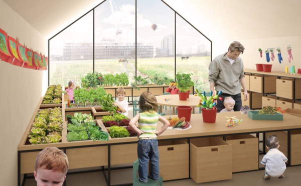 Une ferme-école apprend aux enfants à faire pousser leurs propres cultures